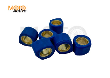 Ролики вариатора (тюнинг) Suzuki 17*12 7,5г (синие) "DONGXIN"