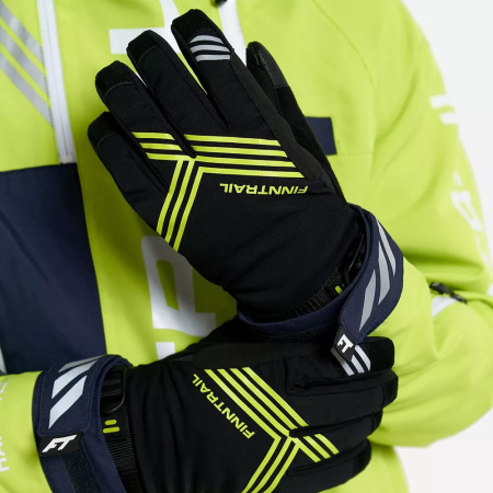 Перчатки FINNTRAIL WINTERSPORT 2750  GRAPHITEYELLOW