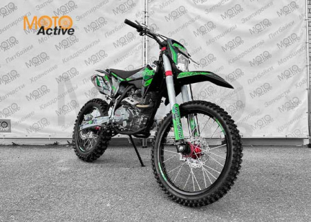 Мотоцикл кроссовый Motoland XT250 HS (172FMM) зеленый
