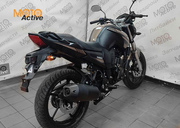 Мотоцикл дорожный Motoland BANDIT 300 черный-коричневый