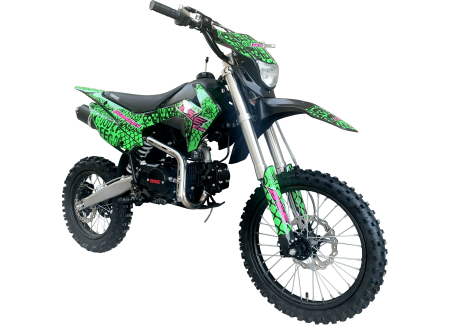 Питбайк BSE EX-125e 17-14 Max13 Green Pink Neon
