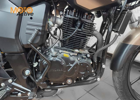 Мотоцикл дорожный Motoland BANDIT 300 черный-коричневый