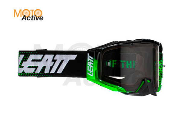 Маска кросс Velocity 6.5 Neon Lime Light Grey лаймовая 58%