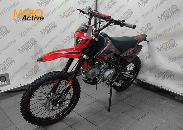 Питбайк Regulmoto SEVEN MEDALIST PRO 19/16 (черный-красный)