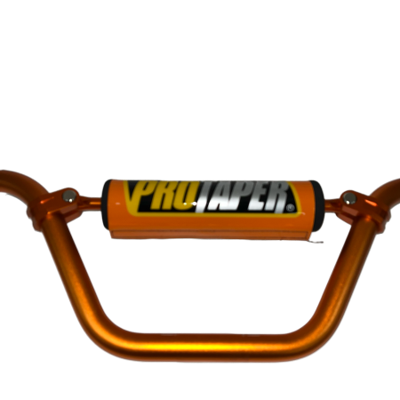 Руль PRO-TAPER алюминевый с перемычкой высокий оранжевый