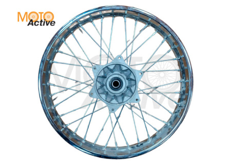 Обод задний 18" (1,85-R18 d=17mm) сталь/хром 6х153х125(звезда),4х140х121(диск)