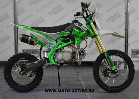 Питбайк SSSR  ATOM 125  L Atomic Green 3
