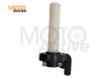 Ручка газа короткоходная в сборе (с роликом) питбайк SM-PARTS