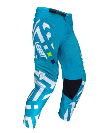 Штаны кросс-эндуро Leatt 3.5 Ride Kit (Cyan, 3XL, 2024 (Cyan-3XL-2024))
