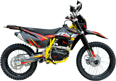 Эндуро / кроссовый мотоцикл BSE Z3 V 19/16 Yellow Twist (015)