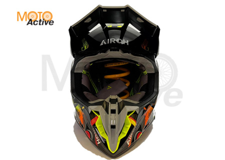 Кроссовый шлем Airoh Twist 3 Toxic Gloss