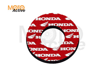 Смягчители грипсов (донаты) ACCEL 5 мм неопрен красный