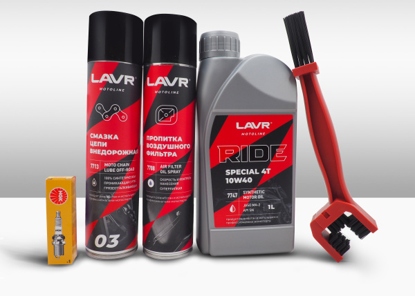 Комплект для ТО питбайка (минимальный)