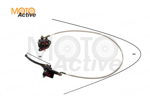 Гидравлика передняя TTR125