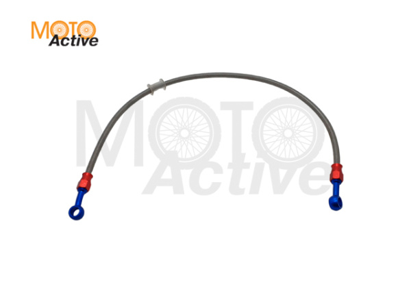 Шланг тормозной армированный L-600 mm M10/прямой - M10/15°