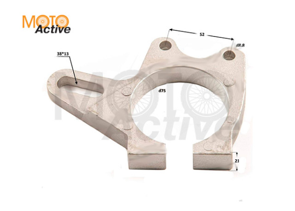 Крепление заднее суппорта ATV WILD TRACK