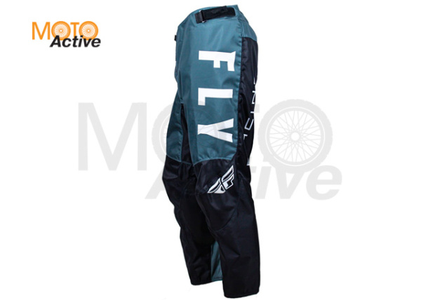 Брюки для мотокросса FLY RACING KINETIC REFRESH, черные/серые