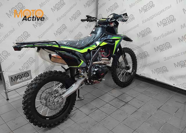 Эндуро / кроссовый мотоцикл BSE Z6 Neon Track (025)