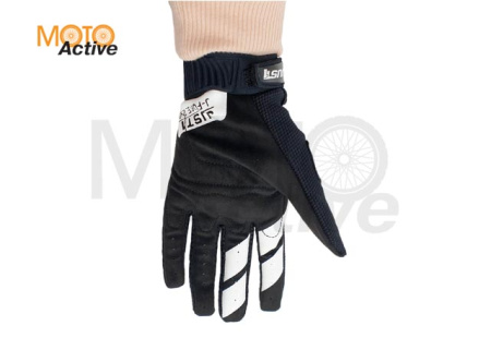 Перчатки JUST1 J-FORCE 2.0, черный/белый