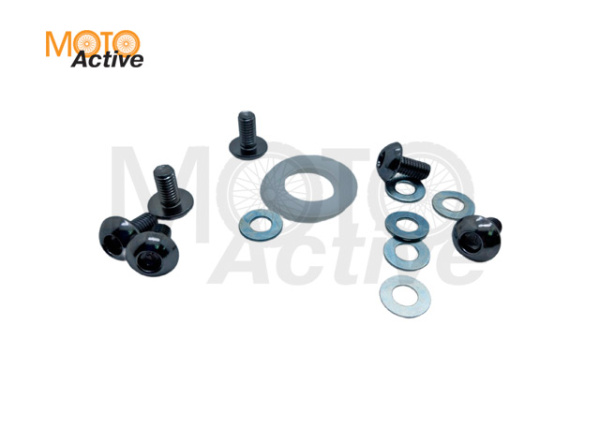 Защита рук с пластиковыми щитками ACCEL HGS-02 28.6мм (титан)