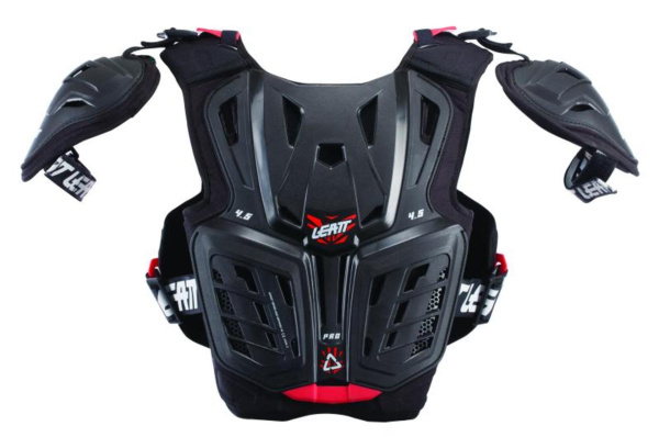 Защита панцирь подростковый Leatt Chest Protector 4.5 Junior (Black/Red 2025)
