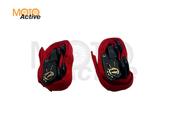 Стяжки для перевозки мотоцикла с петлями ACCEL (красный)