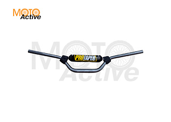 Руль алюминиевый 1-1/8 (28,6 мм) IGP ProTaper c перемычкой высокий (790 x170мм)(Серый,IGP-005-2)