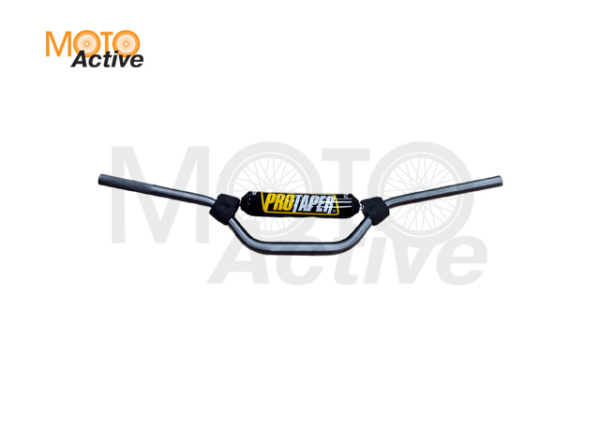 Руль алюминиевый 1-1/8 (28,6 мм) IGP ProTaper c перемычкой высокий (790 x170мм)(Серый,IGP-005-2)