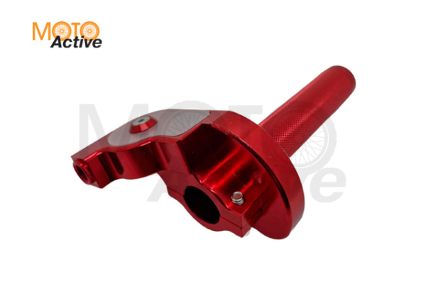 Ручка газа IGP CNC 7075 короткоходная Professional (Красный,IGP-026-2 )