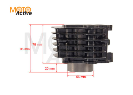 Цилиндро-поршневая группа 4T двиг. 125см3 154FMI d-52.4 Kayo Basic, TTR125