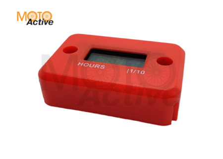 Счетчик моточасов (без тахометра) SM-PARTS SMP-006 красный