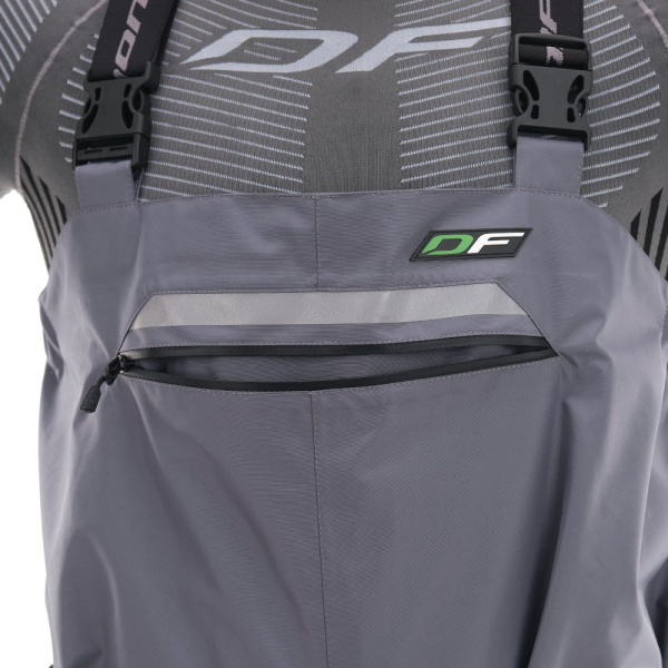 Вейдерсы мембранные QUAD PRO GRAY-BLACK 2021