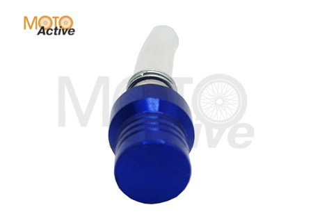 Бензоклапан CNC, с шариком синий