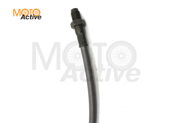 Шланг гидравлический тормозной переднй L=1300мм (штуцер с резьбой)