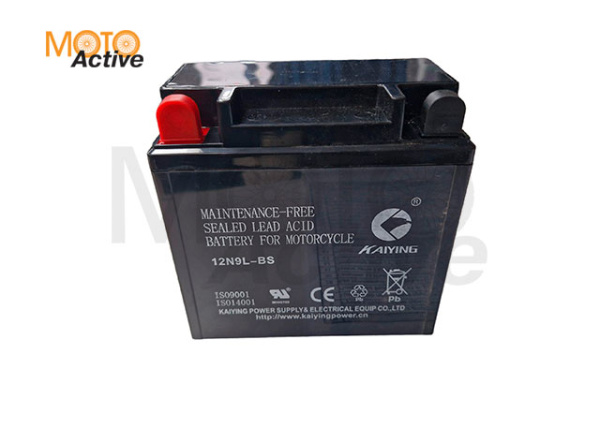 АКБ  moto 12N9L-BS 12V 9Ah (135 х 77 х 135)