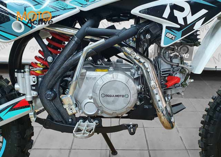 Питбайк Regulmoto SEVEN MEDALIST 17/14 (синий/красный)