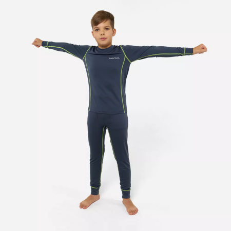 Термобелье детское FINNTRAIL Dino 6100 DarkGreyLime