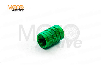 Колпачок вентиля CNC зеленый