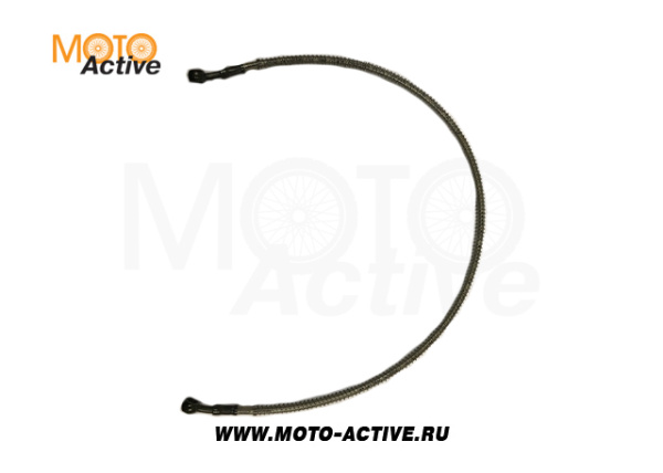 Шланг резиновый с фитингами (переднего дискового тормоза, центральный)