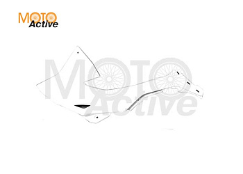 Обтекатель передний левый Wels MZK 250