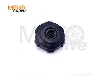 Пробка (крышка) бензобака с клапаном (широкая), пластиковая, чёрная