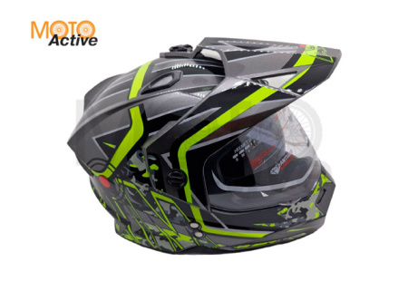 Шлем AiM JK802S Yellow/Grey/Black