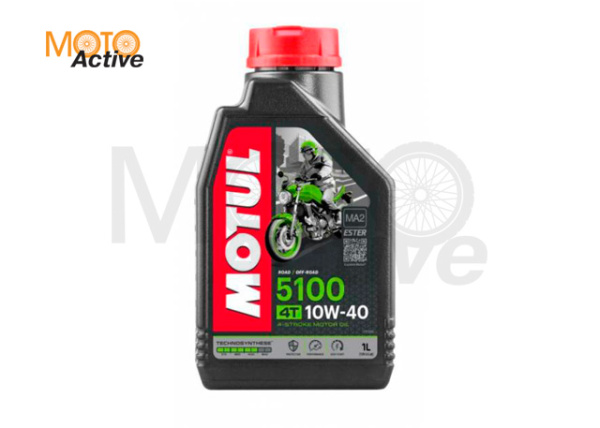 Моторное масло MOTUL 5100 4T SAE 10W-40 фасовка 1л (бочка 60L)