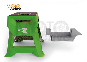 Подставка для кроссового мотоцикла пластиковая R-Tech R15 (до 230 кг, высота 43 см) зеленый