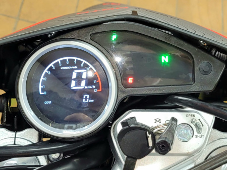 Мотоцикл REGULMOTO TE 4 valve oil черный/красный