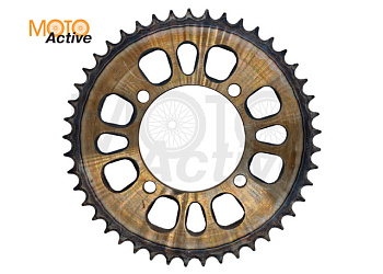 Звезда ведомая стальная питбайк 428-45T SM-PARTS