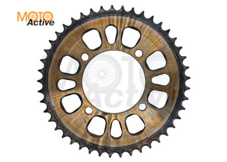 Звезда ведомая стальная питбайк 428-45T SM-PARTS