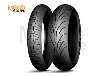 Комплект покрышек Michelin Pilot Road 4 R17 (120/70 и 180/55) (21 г)