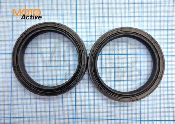 Сальники 43x55x9.5/10.5 передней вилки ARIETE, (2 шт.)