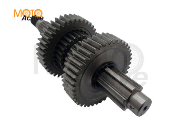 Вал редуктора вторичный 157QMJ 150см3 с реверсом